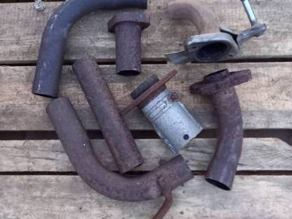 Auspuff Reparatur Stücke Bogen Flansch