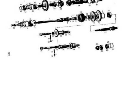 Bild 3:Getriebe Teile für Fendt 231 GT Geräteträger