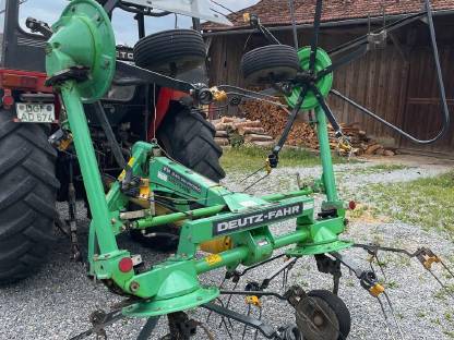 Bild 3:Deutz Fahr KH 3.52 DNH Kreiselheuer Heuwender Zetter Kreisler