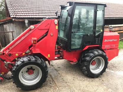 Bild 3:Schäffer Telelader Radlader 550TS