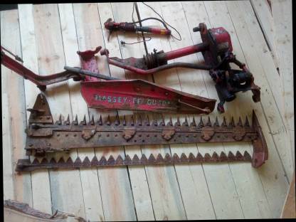 MF 135 Seitenmähwerk, Fingermähwerk