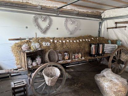 Bild 4:Leiterwagen, Heuwagen, Pferdefuhrwerk