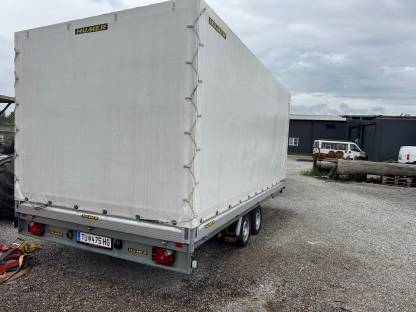 Bild 4:Anhänger Humer 3.500 kg Planenanhänger Hochlader Neuwertig