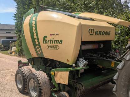 Bild 5:Krone Fortima V 1800 MC Rundballenpresse Tandem