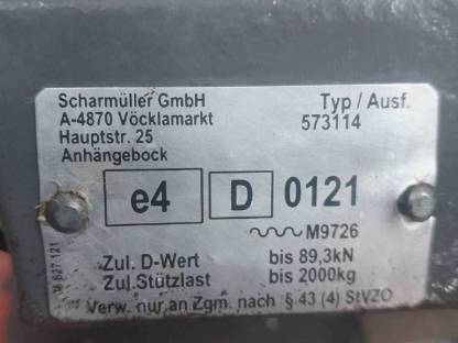 Bild 2:Anhängeschlitten