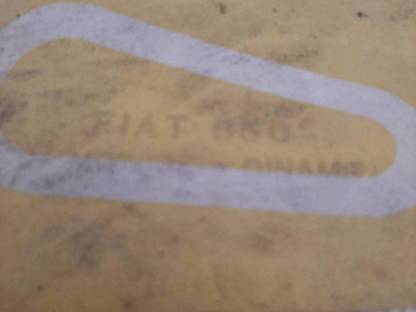 Bild 3:5 Pirelli Keilriemen Fiat 850