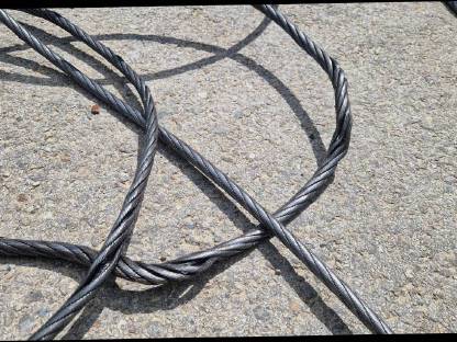 Bild 3:Seilwindenseil hochverdichtet 12 mm