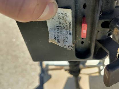 Bild 4:Düngerstreuer Reihenstreuer Weinbau Obstbau