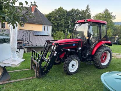 Jinma 504E Traktor mit Frontlader Kleintraktor