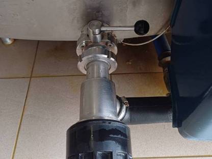 Bild 5:Milchkühltank Delaval 1.600 l