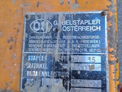 Bild 6:Stapler OM BM 15