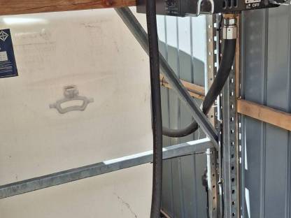 1000l dieseltank mit elektronischer zapfanlage