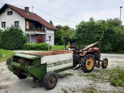 Bild 2:Schicht Bergmiststreuer