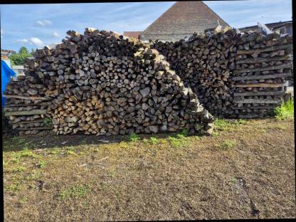 Bild 2:Brennholz trocken