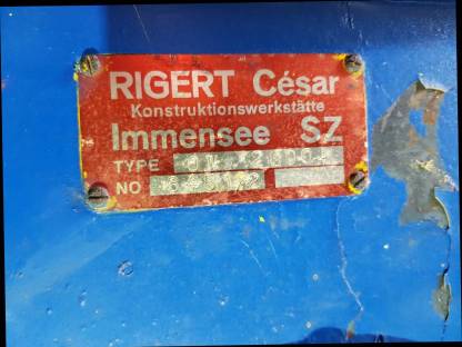 Schlittenseilwinde mit Doppeltrommelwinde Rigert auf Rädern