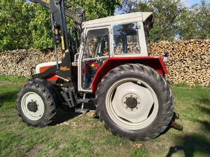 Bild 9:Steyr 970 A Turbo mit Hauerlader POM-C 70