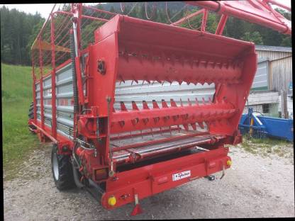 Bild 2:Dosierwalzen, Querförderband Gruber LH 35