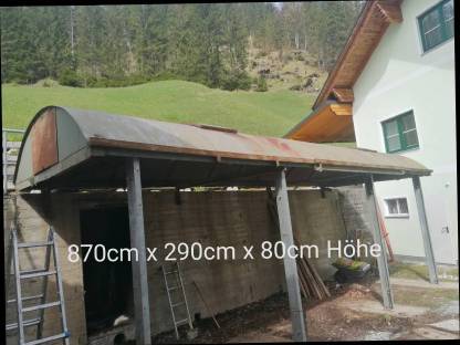 Bild 5:Waggondach mit 3 Öffnungen stabile Ausführung