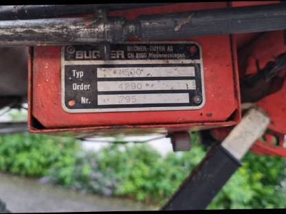 Bild 8:Bucher M500 Eingrasmäher