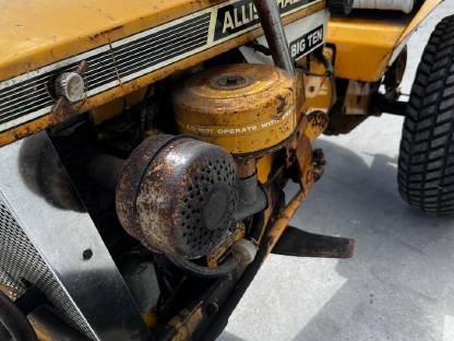 Bild 6:Allis Chalmers Big Ten Rasentraktor Oldtimer