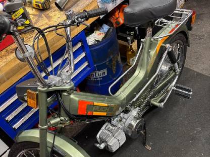 Puch Maxi S 2, Handschaltung