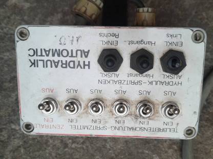 Bild 5:Verkaufe Jessernig el. Ansteuerung