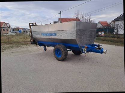 Lesewagen 5.000 l Inox