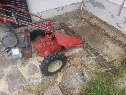 Bild 5:Balkenmäher, Motormäher AEBI AM 16a