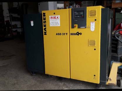 Bild 3:Kompressor Kaeser ASD 37 T
