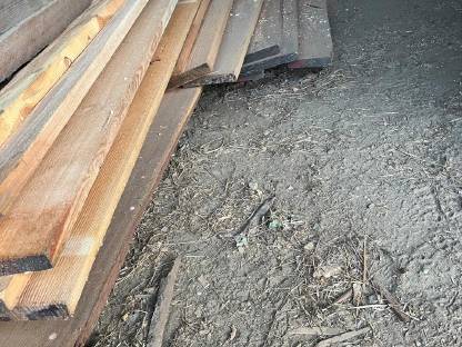 Lärchenbretter Restbestand