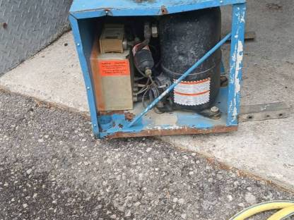 Bild 3:Defektes Alfa Kühlaggregat