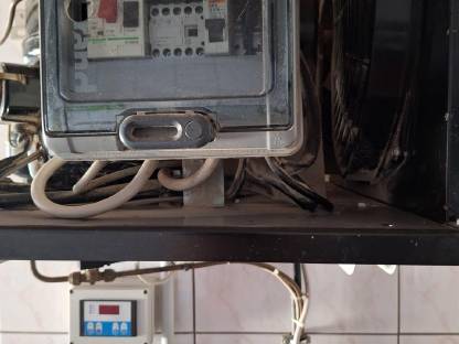 Bild 2:Milchtank mit Kühlung Alfa-Laval