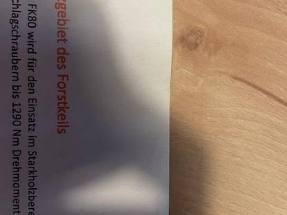 Bild 3:Schlagschrauberkeil