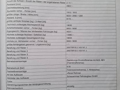 Bild 6:Hänger für Abrollcontainer