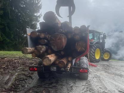 Bild 5:Forstanhänger HZI Bergmeister