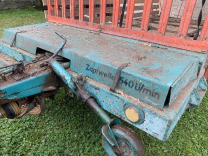 Bild 4:Ladewagen Steyr Hamster Junior, System Weichel