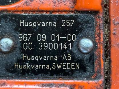Bild 4:Husqvarna 257 Motorsäge