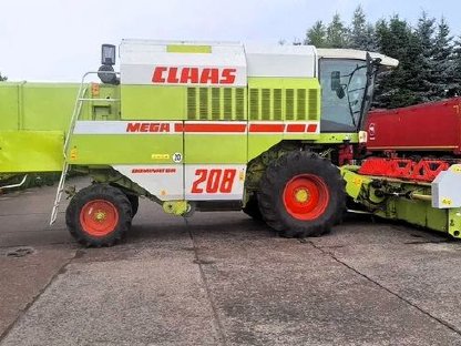 Bild 4:Claas Mega 208 Mähdrescher (1996) - 3.900 Bstd.