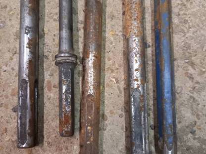 Bild 3:Verschiedene Meißel