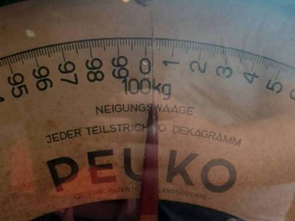 Bild 4:Waage, Fleischerwaage