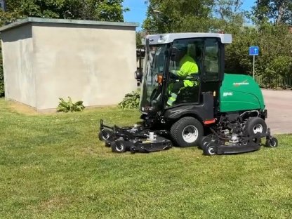Ransomes Rasentraktor MP493