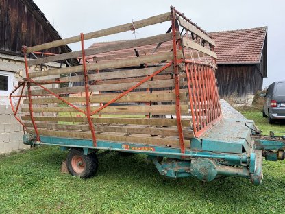 Bild 8:Ladewagen Steyr Hamster Junior, System Weichel