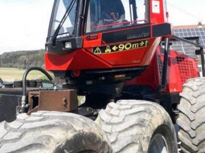 Bild 4:Harvester Komatsu 941.1