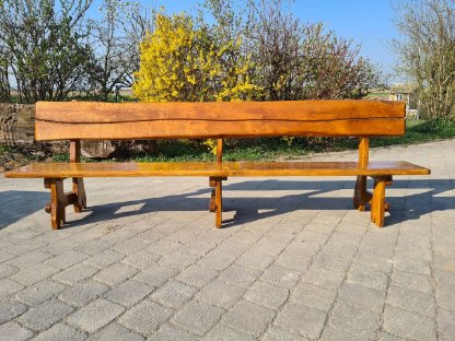 Bild 4:260 cm Vollholzgarnitur aus Holz Erle