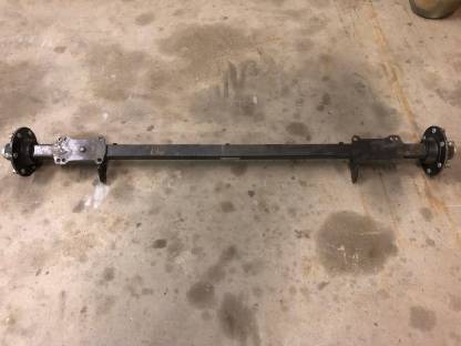 Achse von Deutz Presse MP 125