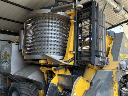 Bild 3:Kürbiskernerntemaschine Ascon3