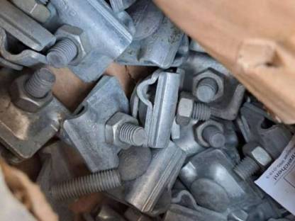 Bild 2:Niro V4A verzinkt Erdung f. Bodenplatte - Erde