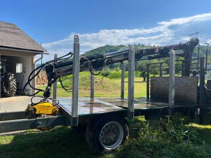 Bild 3:Krananhänger Eigenbau