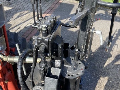 Bild 5:Kran zum Brennholz verladen (Eigenbau mit Zange)