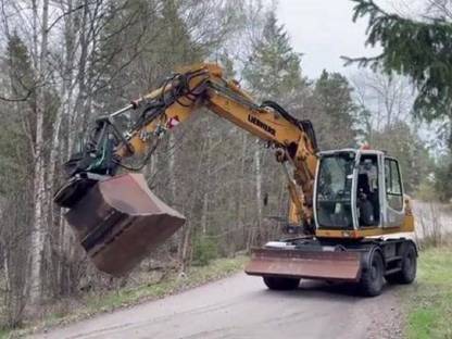 2008 Liebherr A 314 Litronic, Tiltrotator, Hammerhydraulik